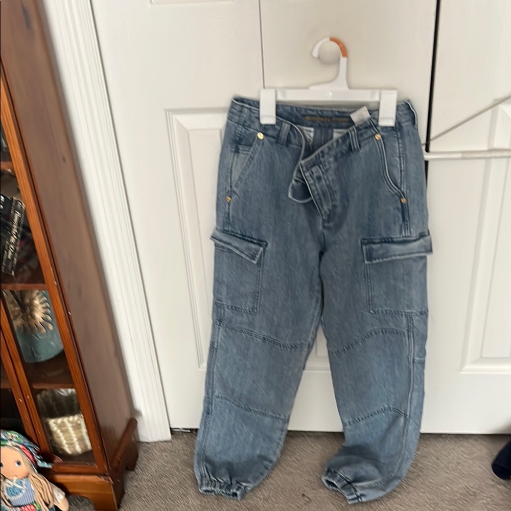 Michael Kors Blue Ankle & Cropped Jeans